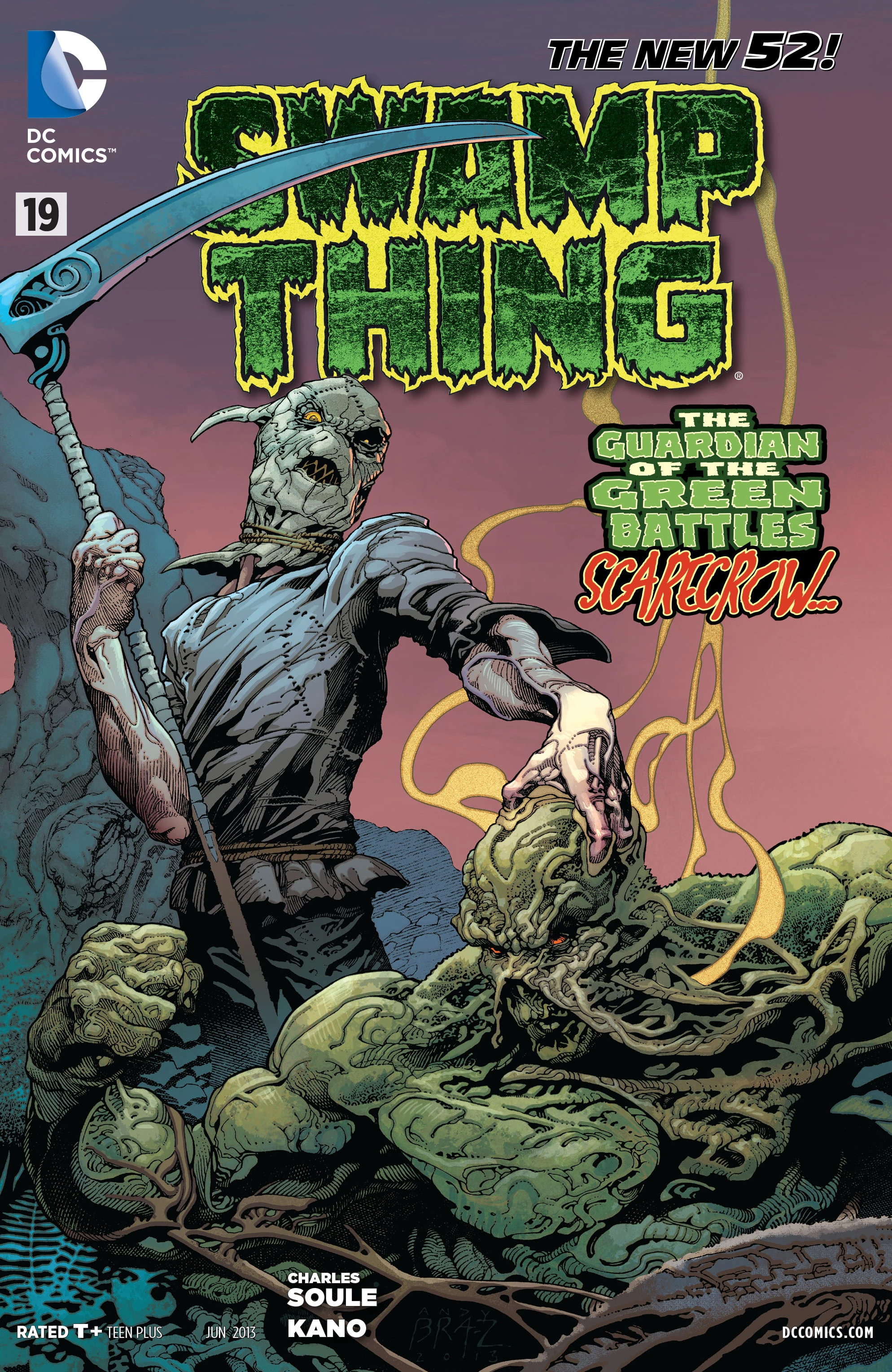 Swamp Thing #19 (DC, 2013 — Cover A) cover
